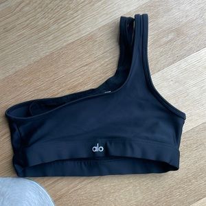 Small Alo Yoga one shoulder sports bra (s)